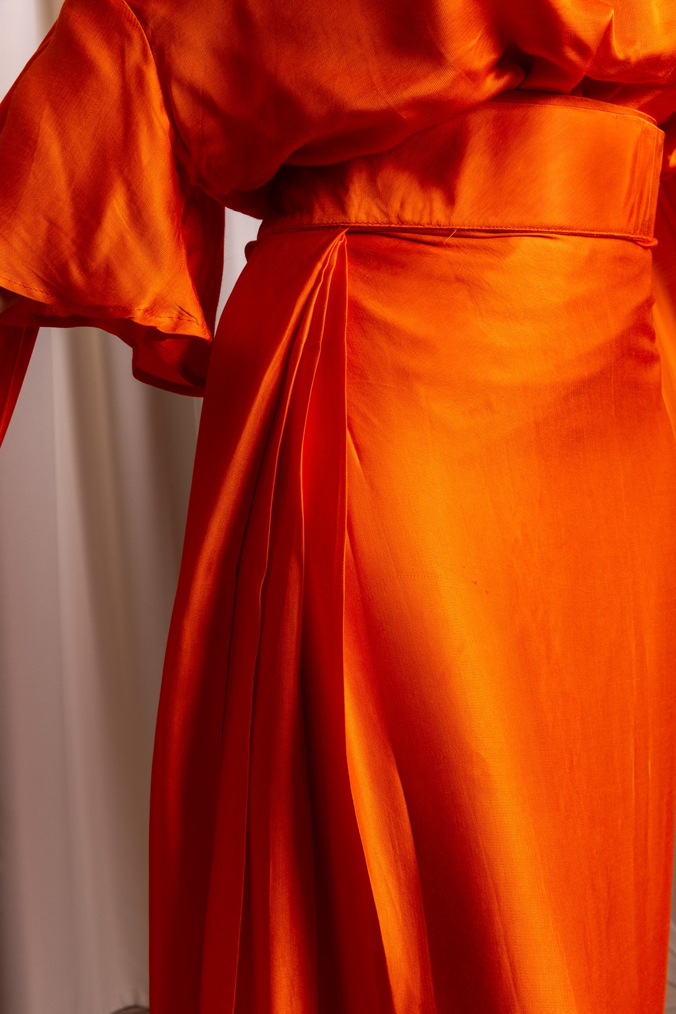 SATVĀH / Wrap Skirt / MARIGOLD