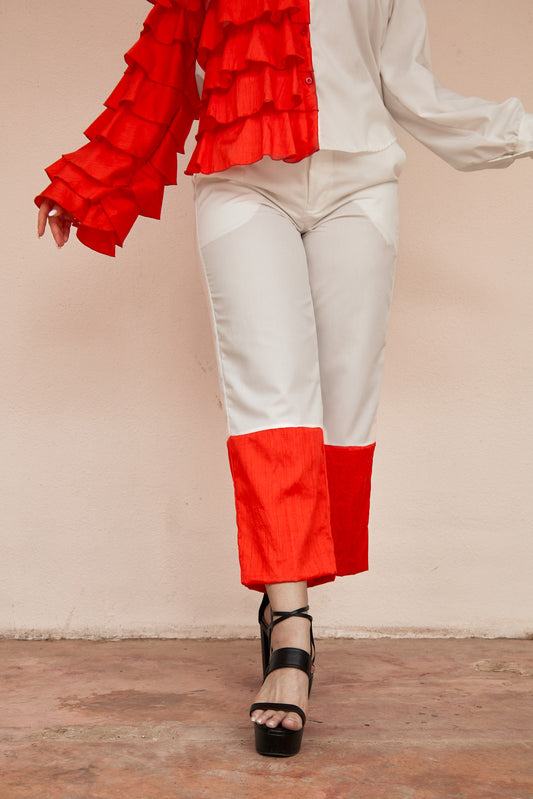 PEHLĀ / Cuffed Trousers