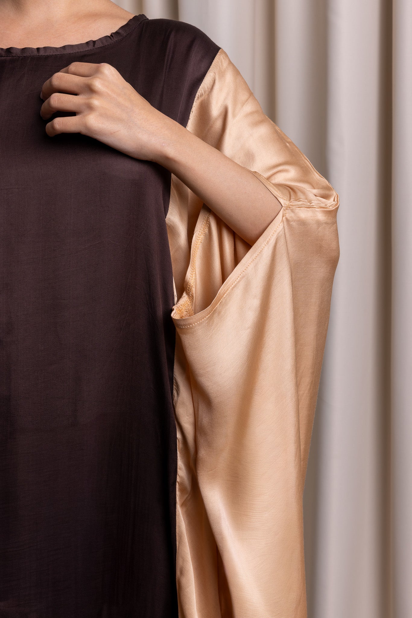 ȚĪJĀ / Draped Dress / DUO
