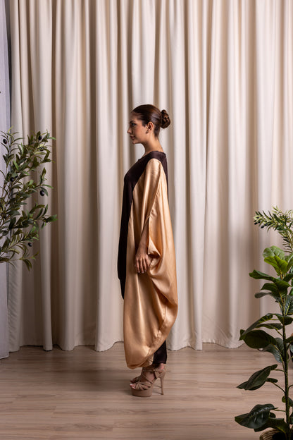 ȚĪJĀ / Draped Dress / DUO