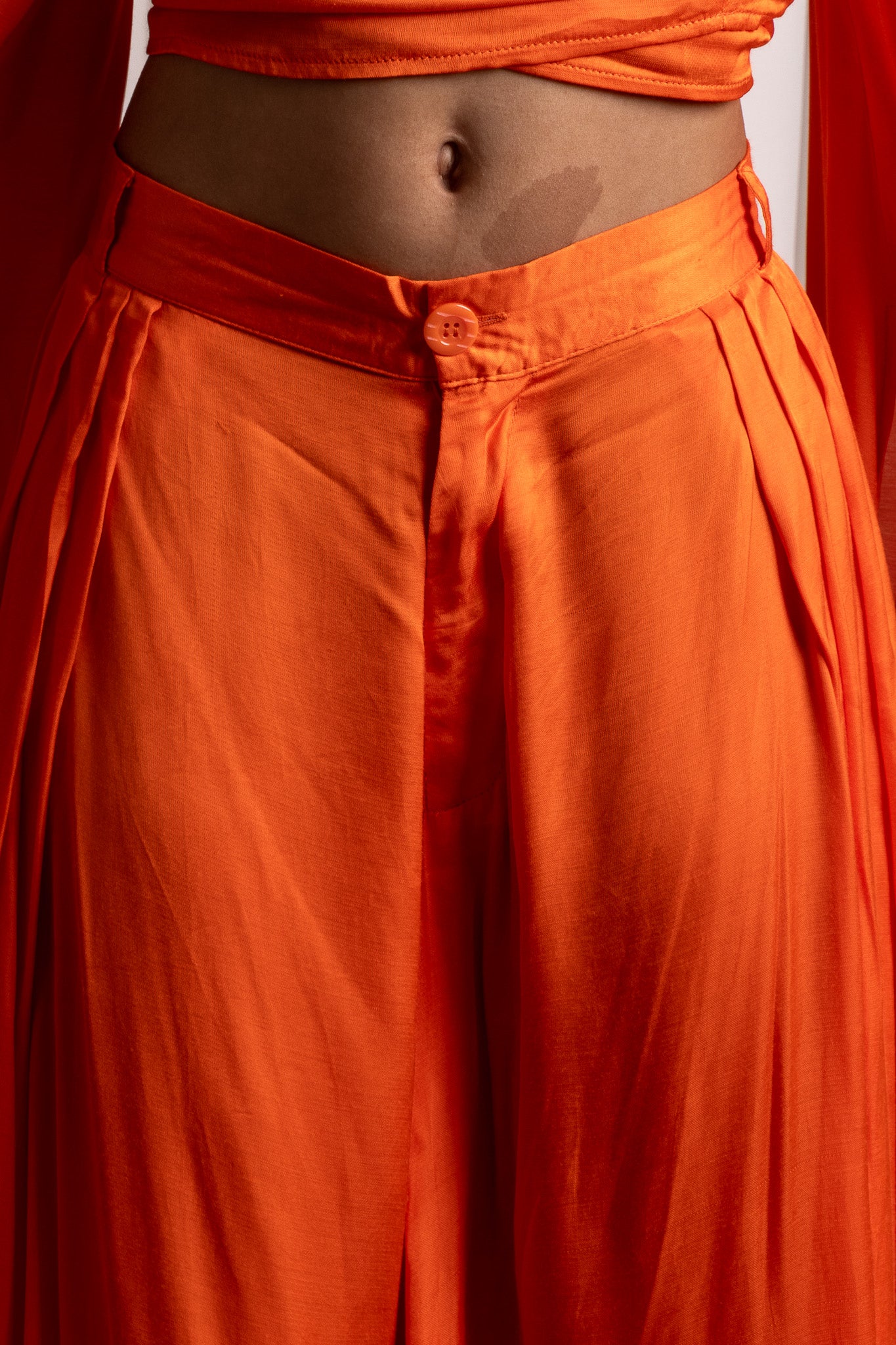 ATVĀH / Pleated Trousers / MARIGOLD