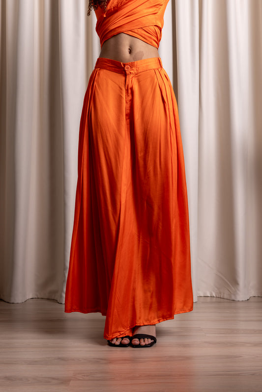 ATVĀH / Pleated Trousers / MARIGOLD